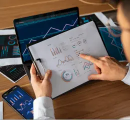 Financial portfolio analysis and market performance review