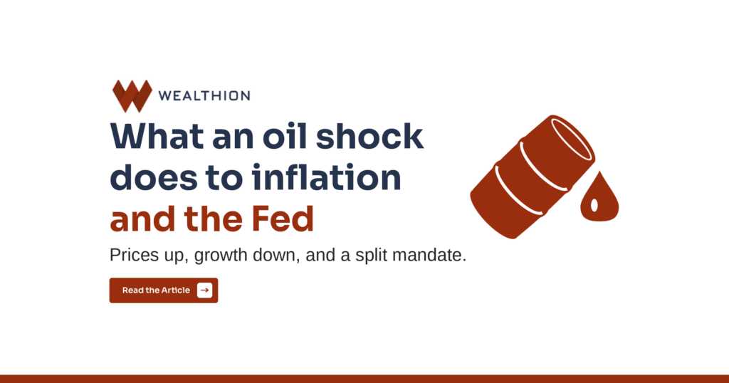 What an Oil Shock Does to Inflation and the Fed