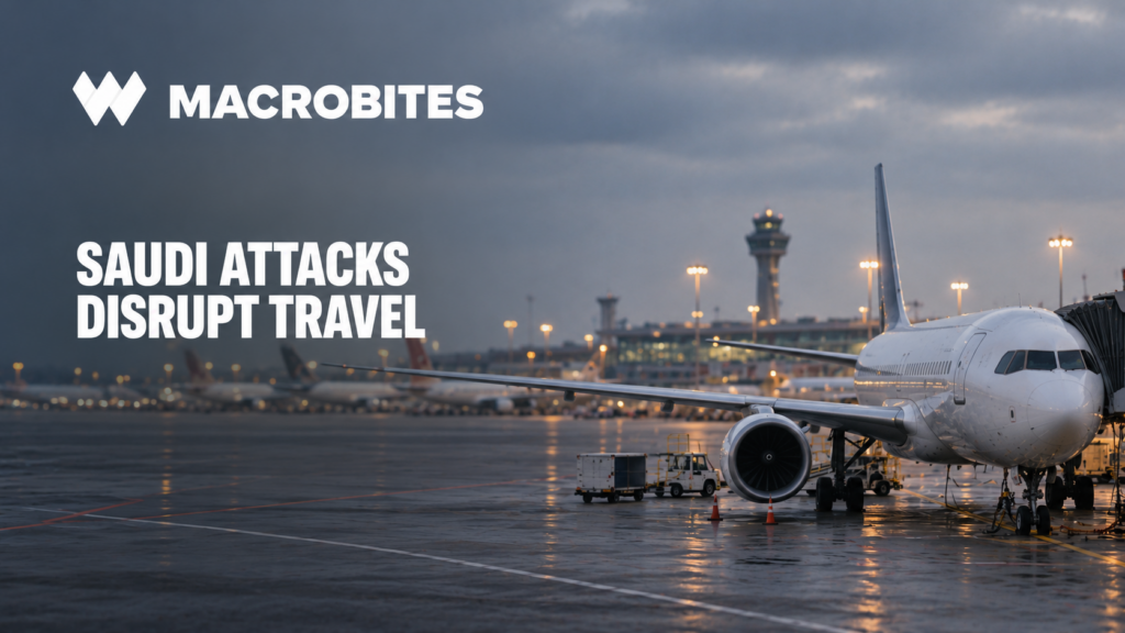Macro Bites – Saudi Arabia Extends Riyadh Airport Closure After Houthi Attacks