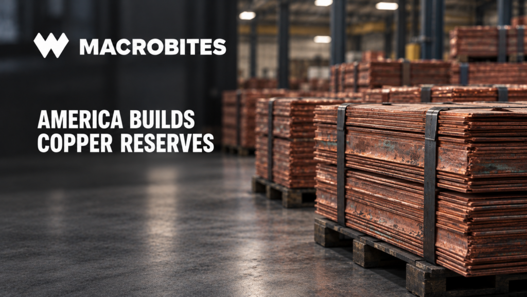 Macro Bites – Project Vault Receives DRC Copper as US Builds Mineral Reserves