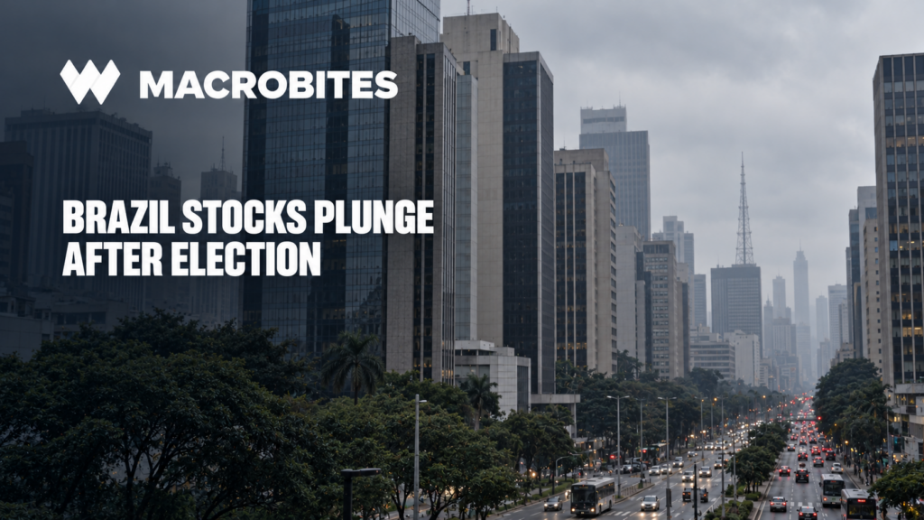 Macro Bites – Brazil Stocks Plunge After Lula Wins Presidential Runoff